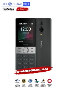 Nokia 150 2023 - PTA Approved - 12 Months Warranty - Black - The Original Bro Mobiles - TOB27